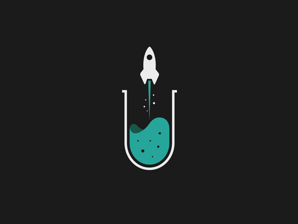 以火箭为造型的logo设计_上海logo设计公司
