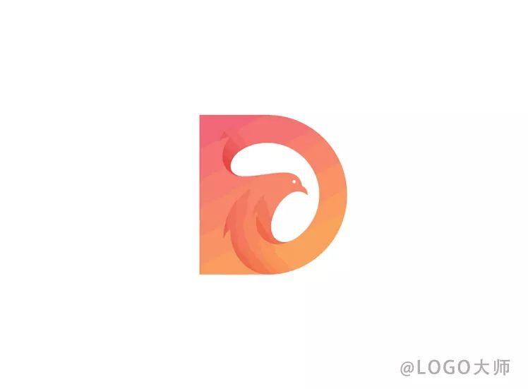 字母D的logo设计